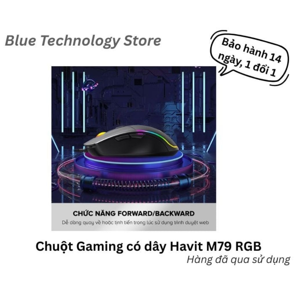 Chuột Gaming có dây Havit M79 RGB