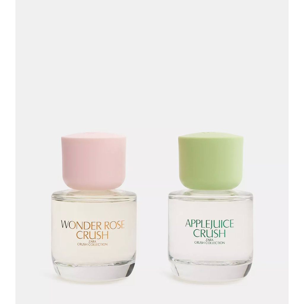 Set Nước Hoa Nữ Zara WONDER ROSE CRUSH + APPLE JUICE CRUSH EDP 2X50ML