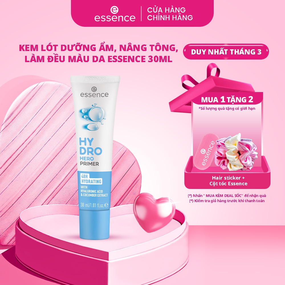 Kem lót dưỡng ẩm, nâng tông, làm đều màu da ESSENCE 30ml