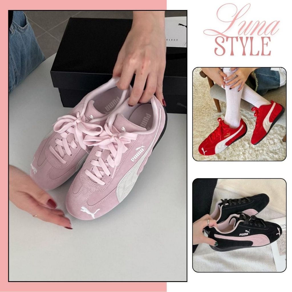 Giày Thể Thao Speed Cat Nam Nữ Thời Trang Dễ Phối Đồ, Giày Sneaker Cổ Thấp Mũi Tròn Hàng Đẹp || BuMa