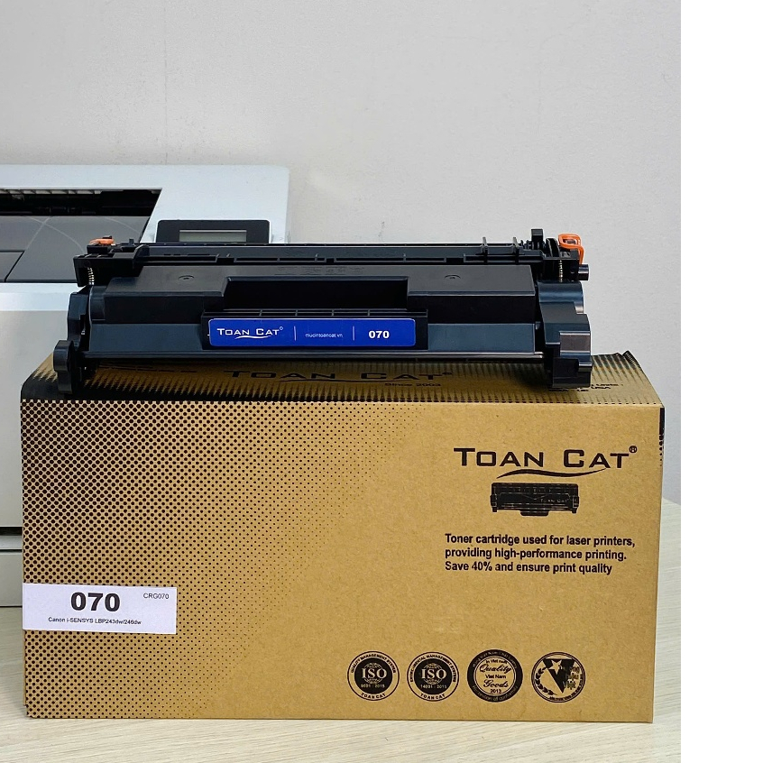 Hộp mực in Toàn Cát - 070 dùng cho máy in Canon LBP243dw, LBP246dw, LBP247dw, MF461dw, MF462dw, MF46