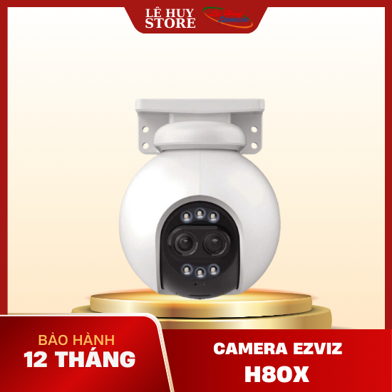 Camera WiFi Quay Quét EZVIZ H80x (8MP+2MP) - Hàng Chính Hãng