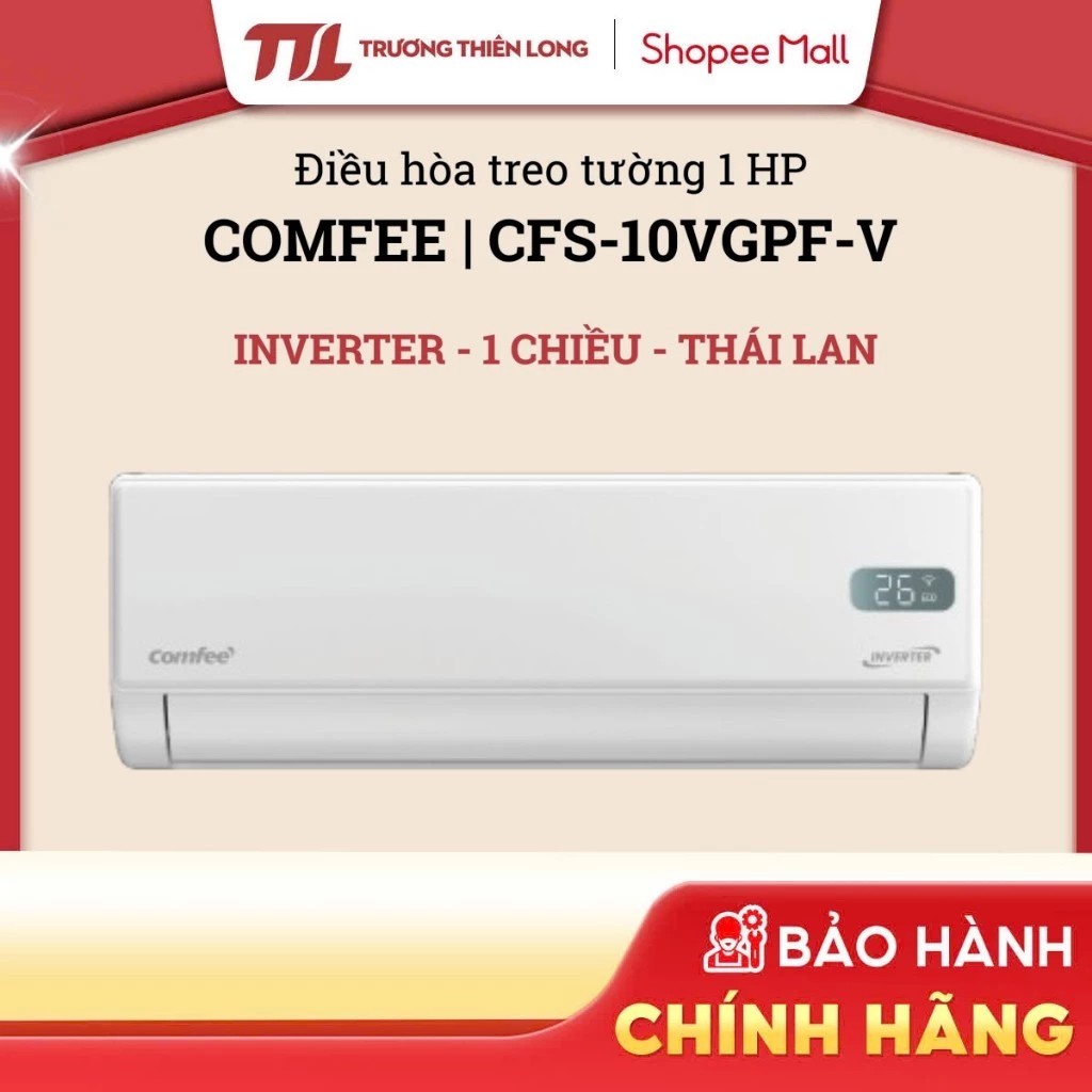 Máy Lạnh Comfee CFS-10VGPF-V | CFS-13VGPF-V | CFS-18VGPF-V | CFS-25VGPF-V | CFS-18VGXF | CFS-25VGXF 