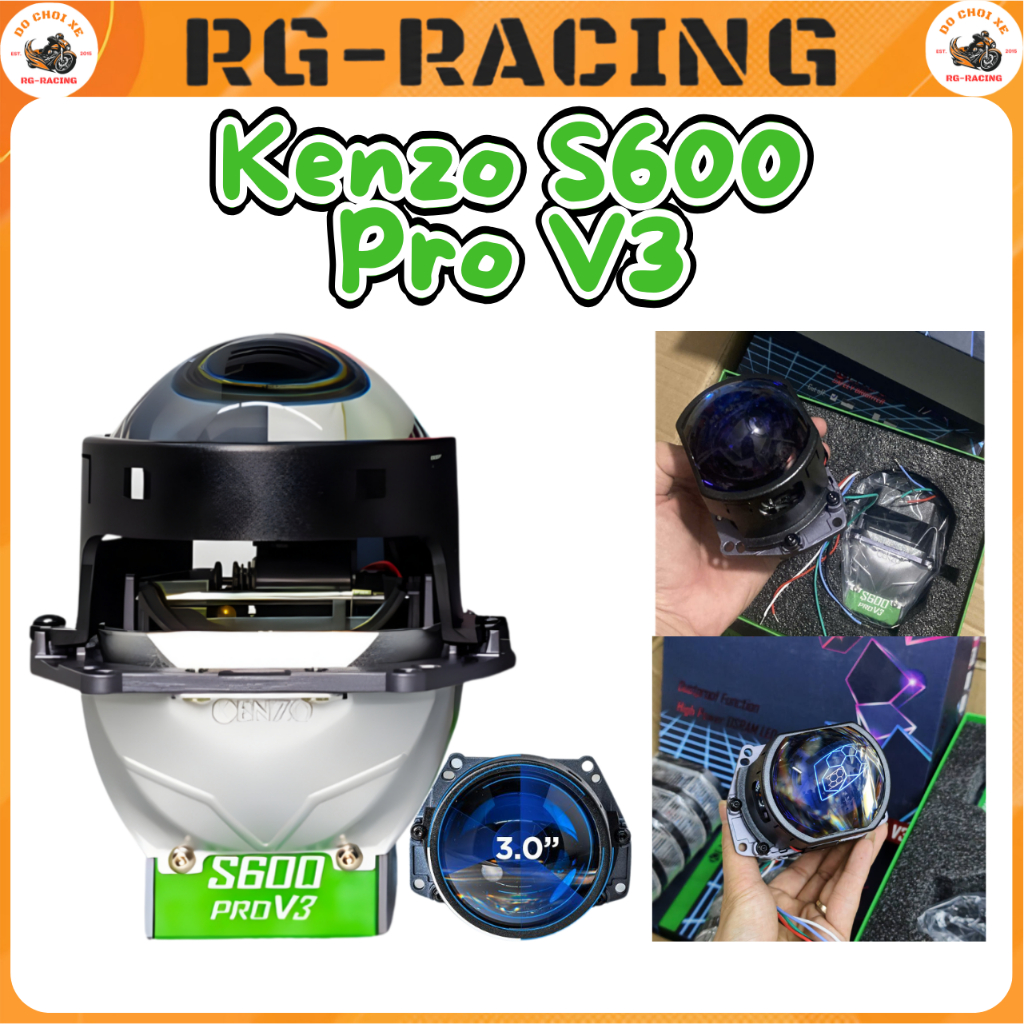 Đèn Bi Cầu 3.0 Kenzo S600 Pro V3 Bi Cầu To Bi Cầu Xmen Bi Cầu 3.0 Xmen Led Bi Cầu Dream