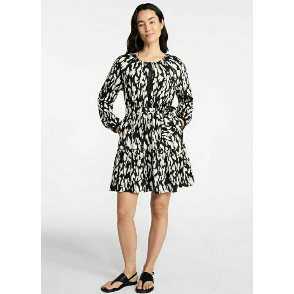 (Size S-M, XL) Đầm dài tay xuất dư, MA006