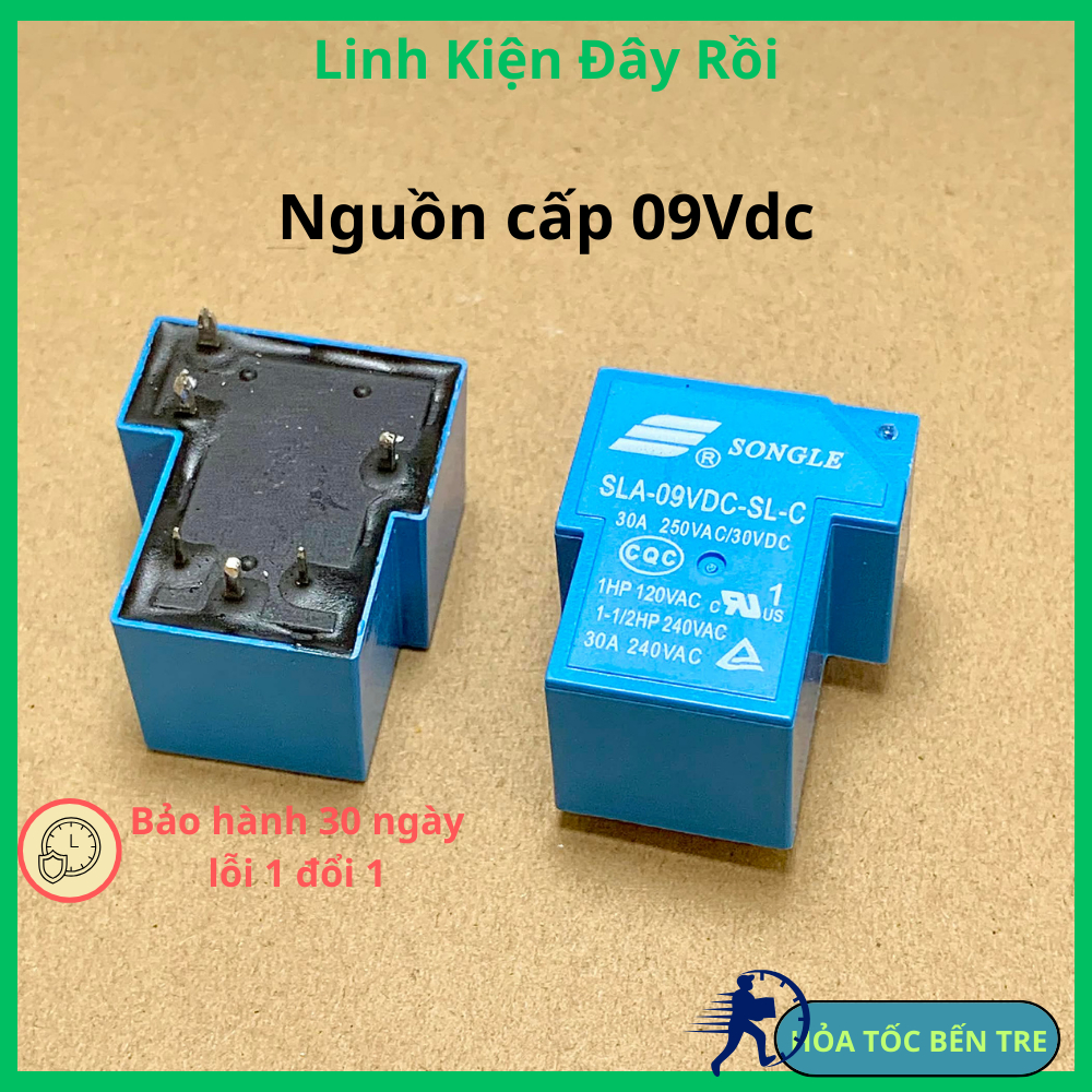2 cái RELAY 5V 9V 12V 24V 48V SLA-05VDC-SL-A SLA-09VDC-SL-A SLA-12VDC-SL-A SLA-24VDC-SL-A SLA-48VDC