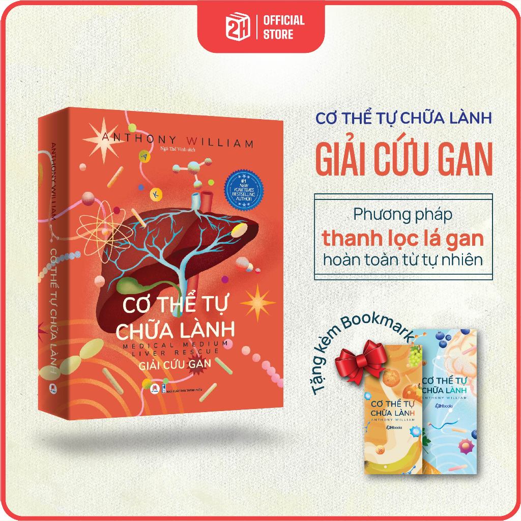 Sách Cơ Thể Tự Chữa Lành - Giải Cứu Gan - 2H Books HCM