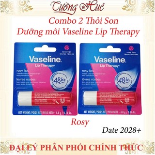 Son Dưỡng Môi dạng thỏi Vaseline Lip Therapy Nhiều Mùi - 4.8g