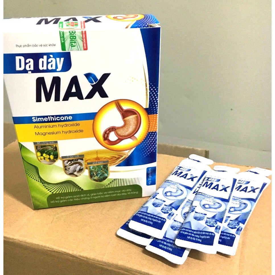 Dạ Dày Max hỗ trợ giảm viêm loét dạ dày tá tràng, Người viên đau dạ dày, hành tá tràng, trào ngược d