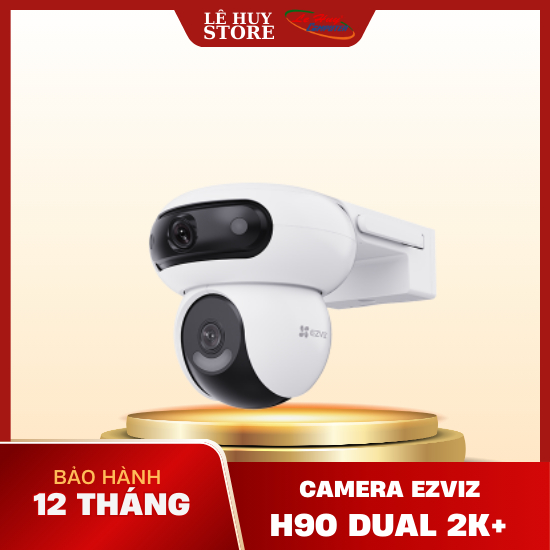Camera mắt kép quay quét EZVIZ H90 (4MP+4MP) - Hàng Chính Hãng