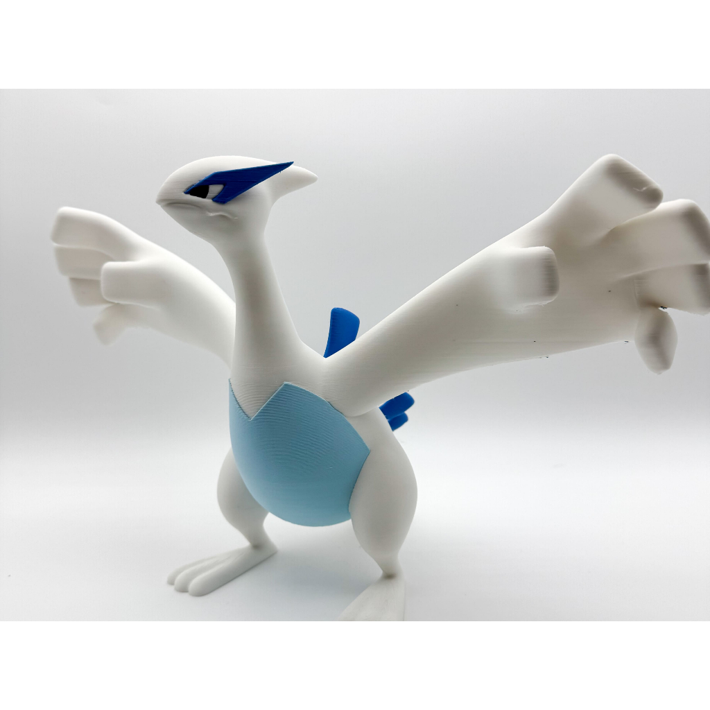 Mô Hình Lugia Pokemon Huyền Thoại Trang Trí Bàn Làm Việc, Phòng Ngủ, Qùa Tặng, Lugia Anime Sưu Tầm D