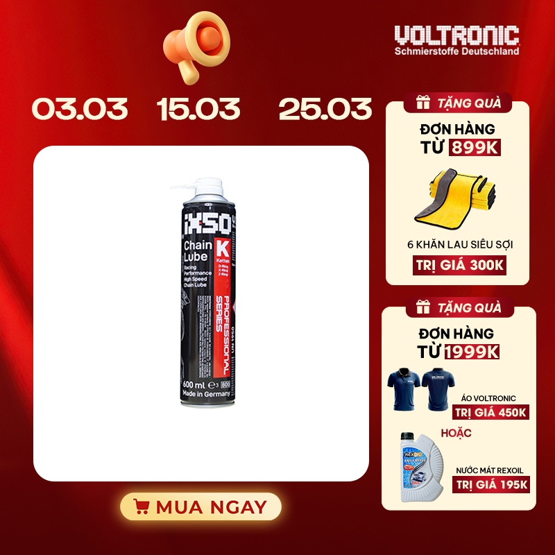 Xịt dưỡng sên mẫu mới 2022 VOLTRONIC ix50 jumbo 600ml