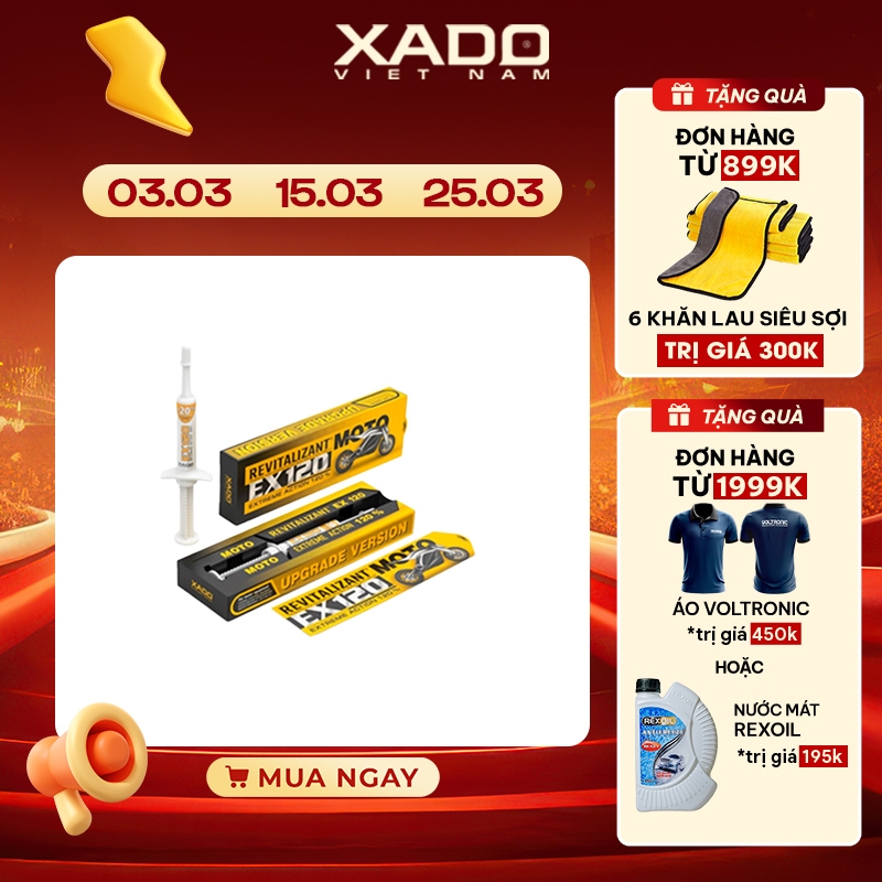 CHẤT ĐIỀU TIẾT PHỤC HỒI ĐỘNG CƠ XADO EX120 REVITALIZANT FOR MOTOR EQUIPMENT NHẬP KHẨU  CỬA HÀNG CHÍN