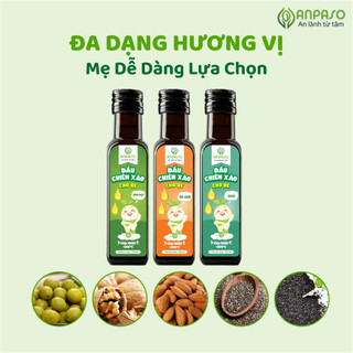 Dầu Chiên xào Anpaso cho bé ăn dặm - Chai 100ml