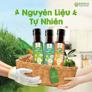 Dầu Chiên xào Anpaso cho bé ăn dặm - Chai 100ml