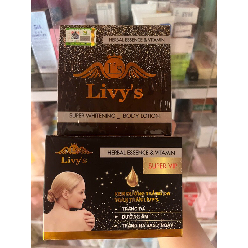 Kem body livy đen Thái