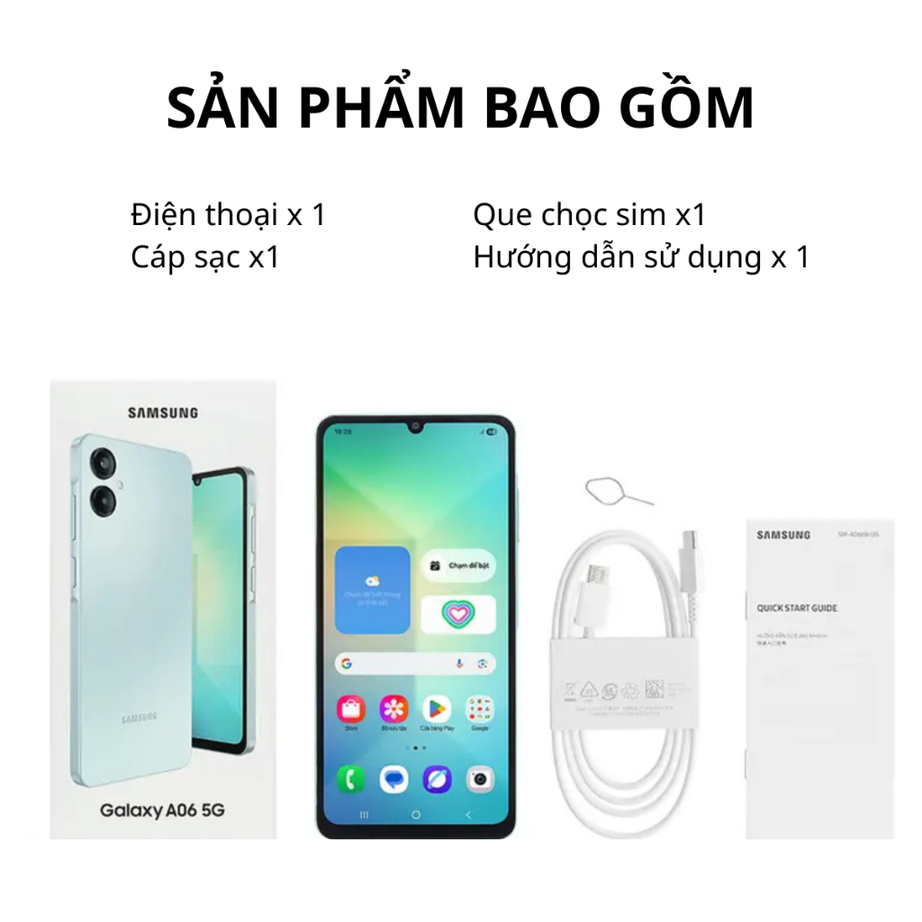 (Nguyên Seal) Điện thoại Samsung Galaxy A06 5G - Hàng Chính Hãng Bảo Hành 12 Tháng | BigBuy360 - bigbuy360.vn