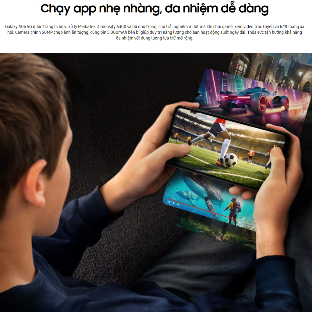 (Nguyên Seal) Điện thoại Samsung Galaxy A06 5G - Hàng Chính Hãng Bảo Hành 12 Tháng | BigBuy360 - bigbuy360.vn
