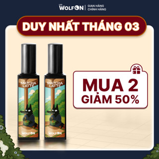 Xịt Thơm Miệng Kissing Spray LYD Wolf ON Hương Matcha Latte Thơm Mát Sảng Khoái Nhỏ Gọn 20ml