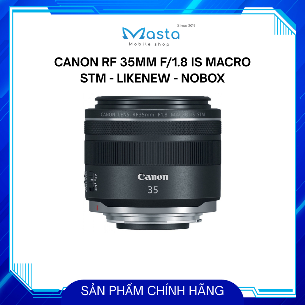 Canon RF 35mm f/1.8 IS Macro STM - Likenew - Nobox