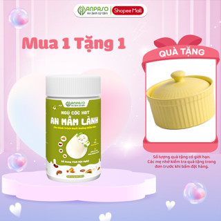 Ngũ Cốc An Mầm Lành Anpaso - Ngũ cốc dinh dưỡng từ các loại hạt - Giàu đạm thực vật