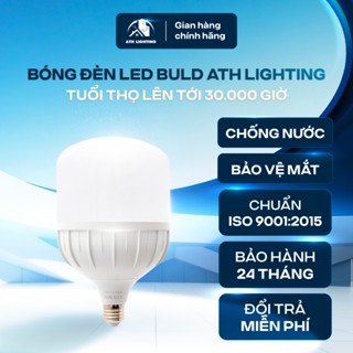 Bóng Đèn LED BULD  ATH LIGHTING Loại Led Buld Trụ Bọc Nhôm Chống Nước, Siêu Sáng, Tiết Kiệm Điện, Bảo Vệ Mắt
