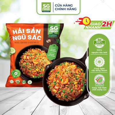 [Đông lạnh] Hải sản ngũ sắc SG Food 300g
