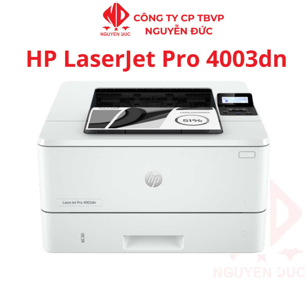 Máy in laser trắng đen HP LaserJet Pro 4003dn (2Z609A)