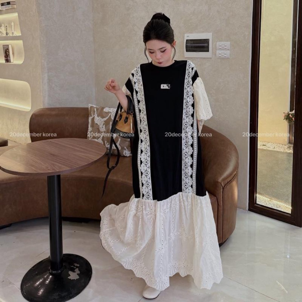 20December - Váy suông tay bồng đuôi cá