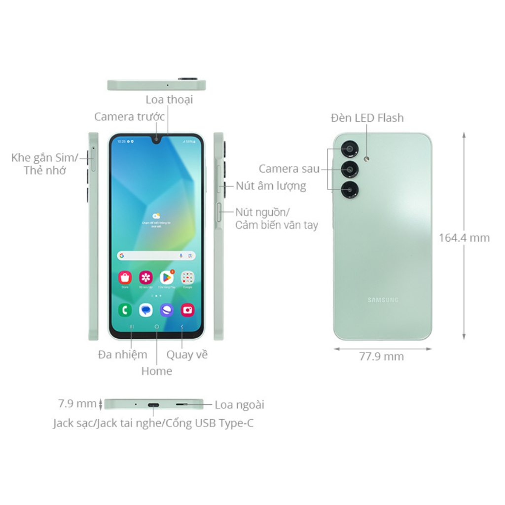 (Nguyên Seal) Điện thoại Samsung Galaxy A16 4G (4GB + 128GB) - Hàng Chính Hãng Bảo Hành 12 Tháng | BigBuy360 - bigbuy360.vn