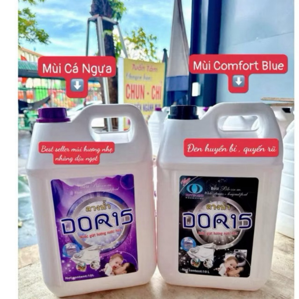 NƯỚC GIẶT DORIS 10lít