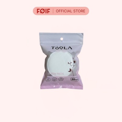 [HB GIFT][Hàng tặng không bán] TOOLA x Merzy Round Cotton Pads 20 PCS - BT-TLA067