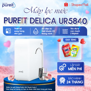[LẮP ĐẶT 0Đ] Máy lọc nước Âm tủ bếp Pureit Delica UR5840 [BH 24 THÁNG]