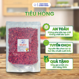 Tiêu hồng Miss Vietspice gia vị cao cấp cho salad, hải sản, bò bít têt