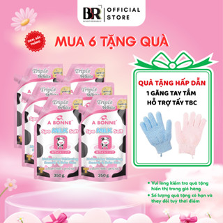 [MUA 6 TẶNG QUÀ] Combo Muối Tắm Spa Tẩy Tế Bào Chết Trắng Da Mờ Thâm A Bonne' Dạng Gói Có Vòi 350g