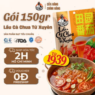 Lẩu Cà Chua Tứ Xuyên thương hiệu Ông Chà Và 150gr  - Hàng Chính Hãng