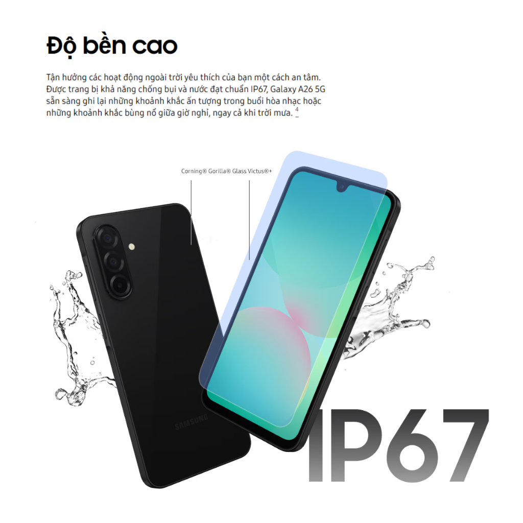 (KÍCH T1) Điện thoại Samsung Galaxy A26 5G (8GB + 128GB) - Hàng Chính Hãng Bảo Hành 12 Tháng | BigBuy360 - bigbuy360.vn