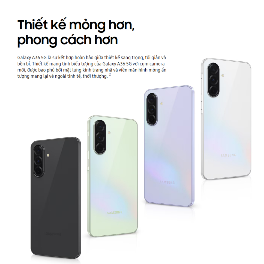 (Nguyên Seal) Điện thoại Samsung Galaxy A36 5G (8GB + 128GB) - Hàng Chính Hãng Bảo Hành 12 Tháng | BigBuy360 - bigbuy360.vn