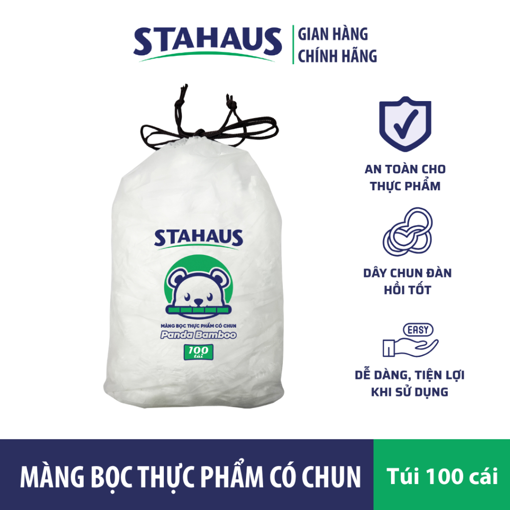 Màng bọc thực phẩm có chun PE Stahaus