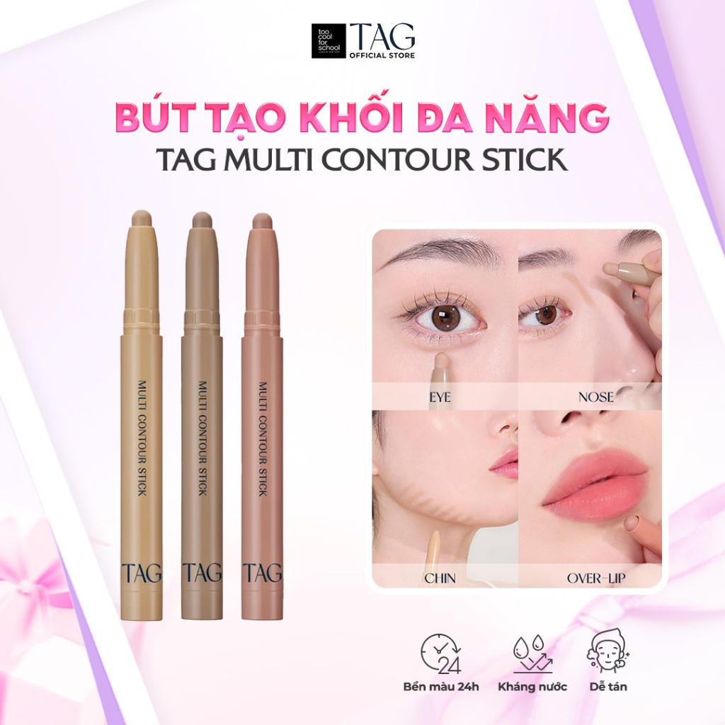 [TAG Việt Nam] Tạo Khối Kem Dạng Thỏi Đa Năng TAG Multi Contour Stick 1.6g