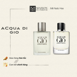 ⚜️|New| Nước hoa nam Acqua di Gio Giò EDP • 10ml • Maison Du Parfum