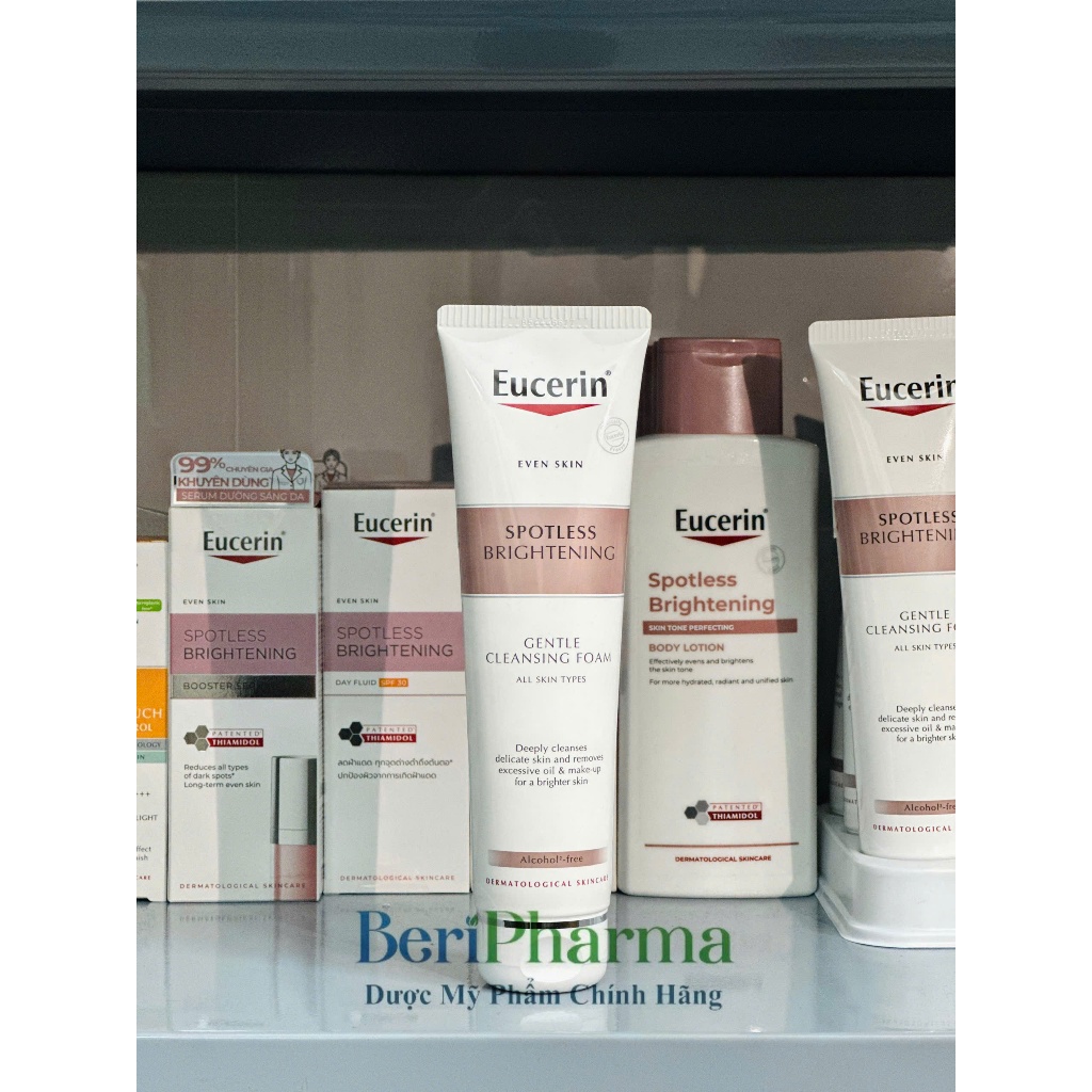 ✅[CHÍNH HÃNG]Eucerin Sữa Rửa Mặt Dịu Nhẹ Làm Sáng Da Even Skin Spotless Brightening Gentle Cleansing Foam 150g