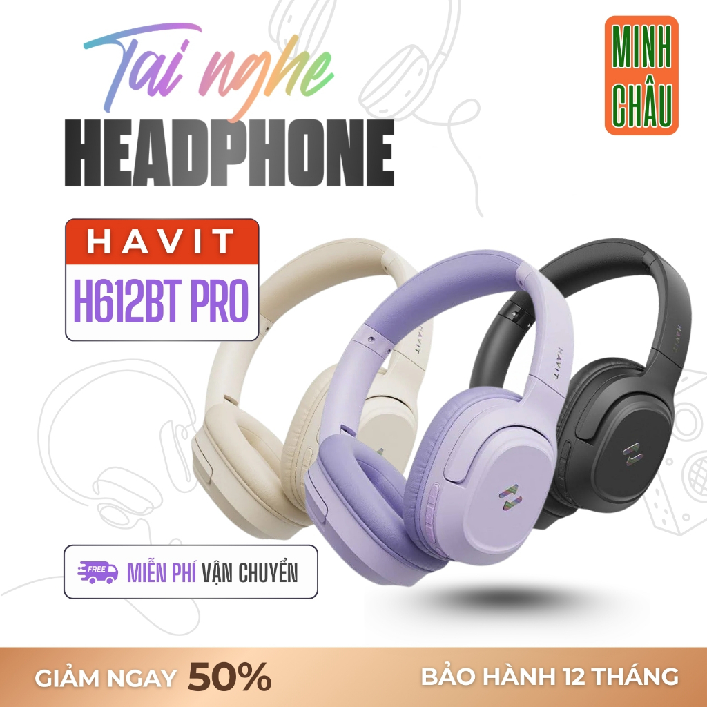 Tai nghe Headphone Bluetooth LIFE NC02H, BT 5.4, ANC, Driver 40mm, App Điều Chỉnh, Nghe 50H - Chính 
