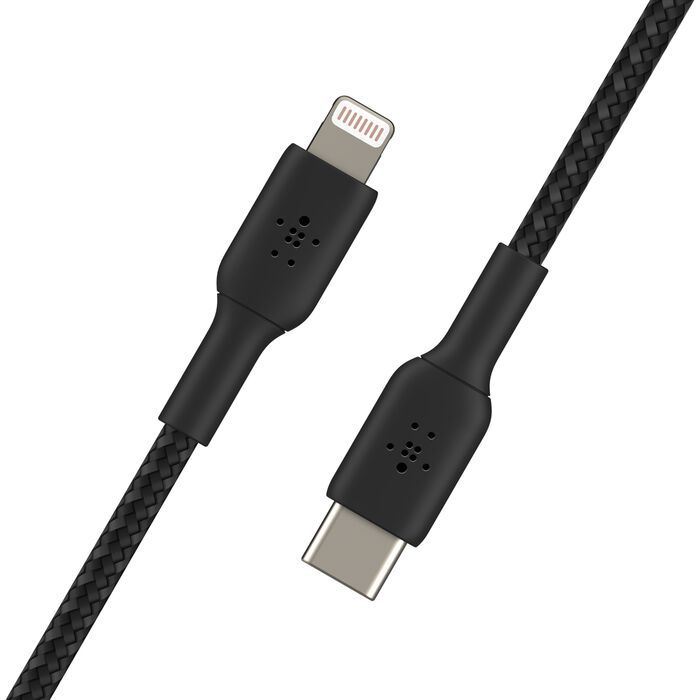 Combo Sạc Nhanh 20W USB-C Mophie White kèm Cáp Belkin 30W/60w vỏ dù | BigBuy360 - bigbuy360.vn