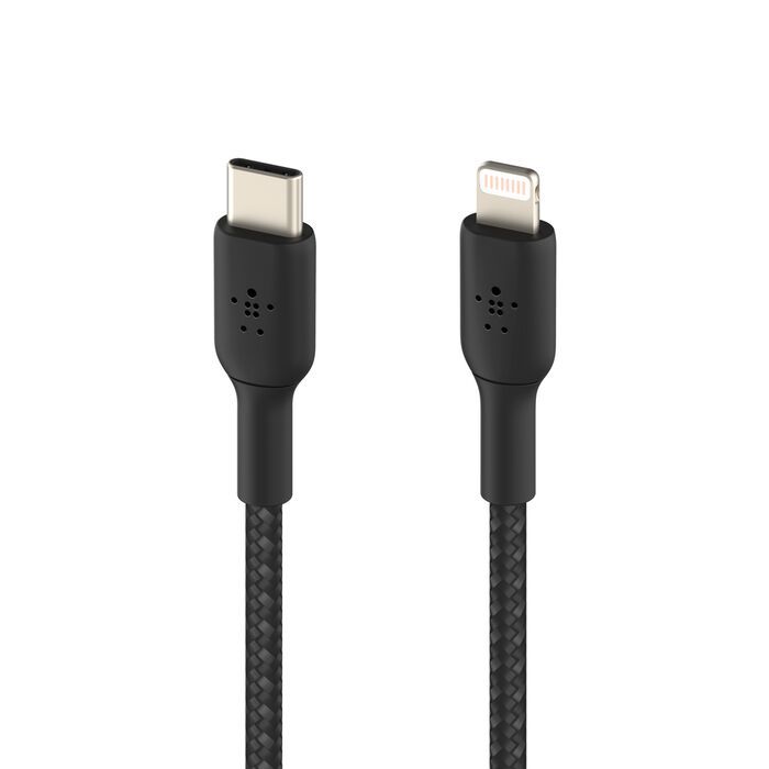 Combo Sạc Nhanh 20W USB-C Mophie White kèm Cáp Belkin 30W/60w vỏ dù | BigBuy360 - bigbuy360.vn