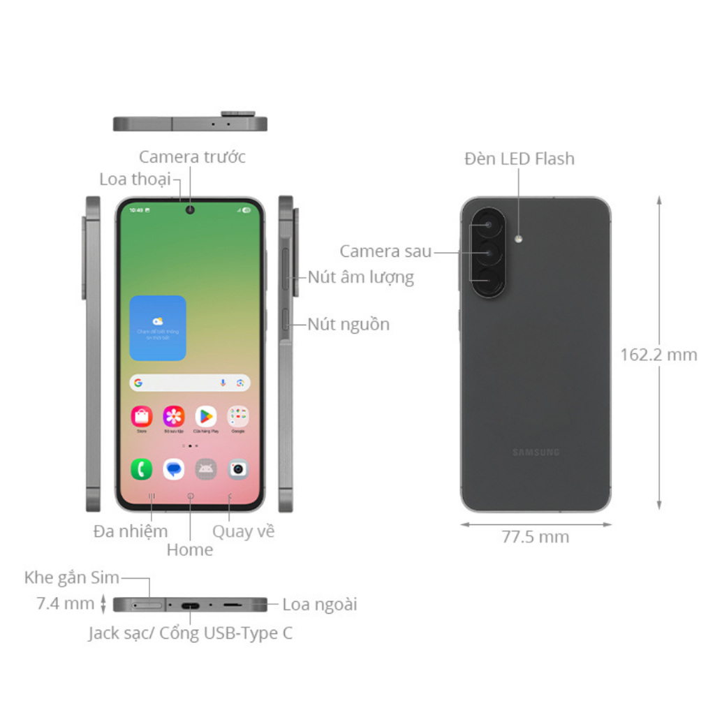 (Nguyên Seal) Điện thoại Samsung Galaxy A56 5G (8GB + 128GB) - Hàng Chính Hãng Bảo Hành 12 Tháng | BigBuy360 - bigbuy360.vn
