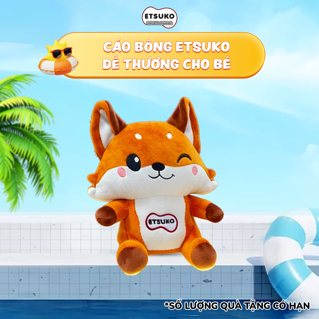 [GIFT] CÁO BÔNG ETSUKO DỄ THƯƠNG CHO BÉ