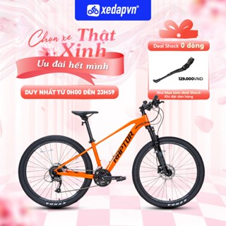 Xe Đạp Địa Hình RAPTOR EVO – Bánh 27.5", 27 Tốc Độ – Cho Người Cao 1m60–1m80 – Phanh Đĩa, Nhún Êm | xedapvn