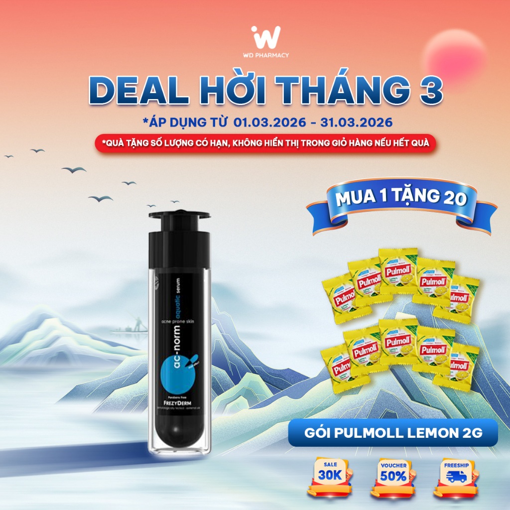 Serum cấp nước cho da dầu mụn Frezyderm Ac-Norm Aquatic Serum 50ml