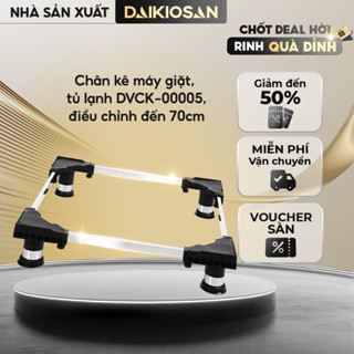 Chân Kê Máy Giặt Tủ Lạnh Daikiosan INOX Cao Cấp Nhiều Kích Cỡ Có Thể Điều Chỉnh